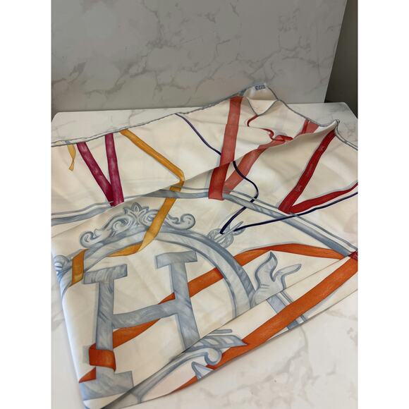 Hermes Silk Scarf - Picture 1 of 3